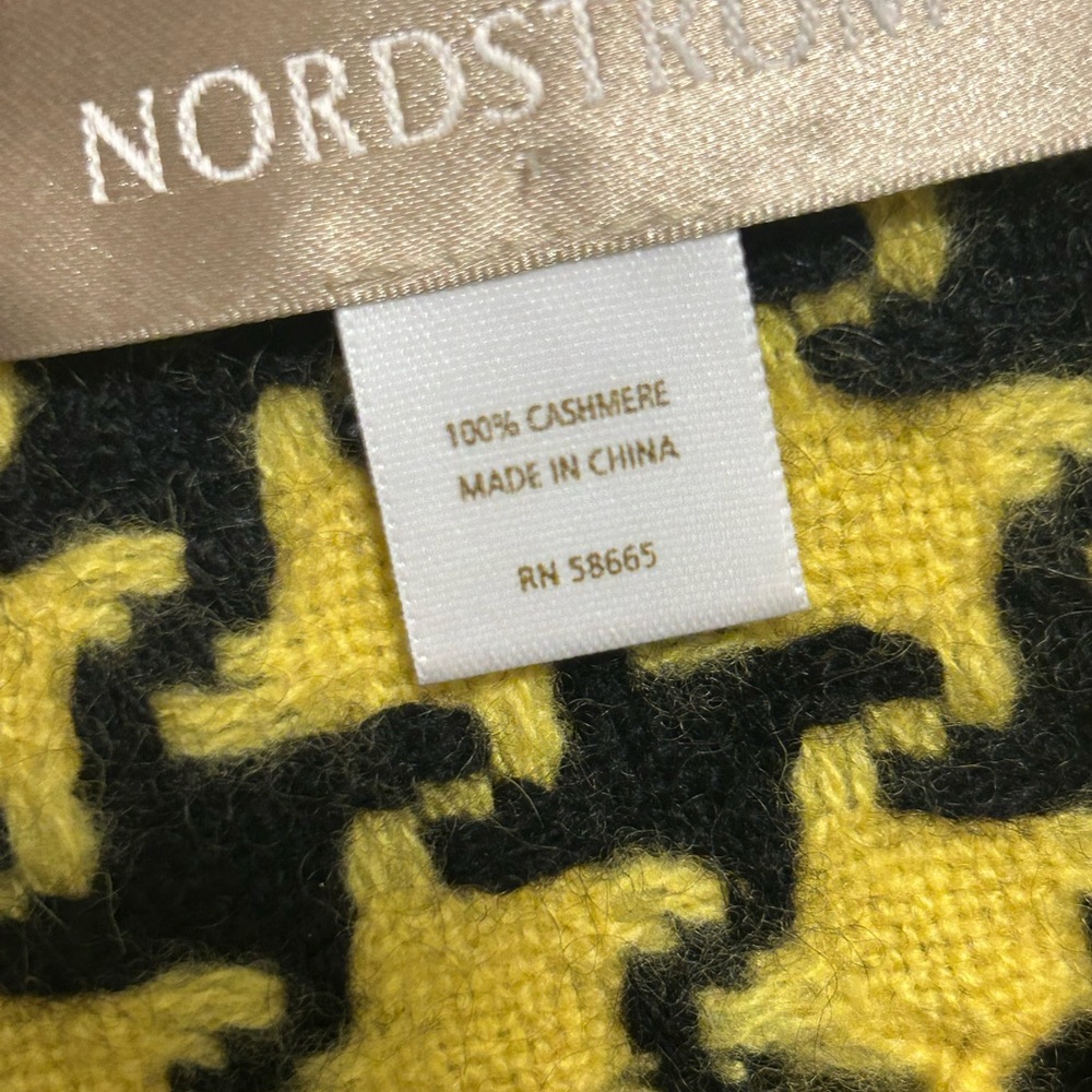 Large scarf, 100 percent cashmere - Picture 5 of 5